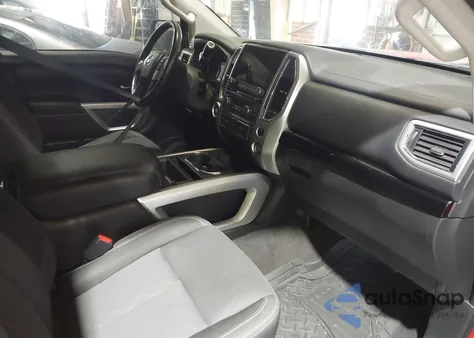 2021 Nissan Titan Sv 4X2 из США, поврежденный, VIN 1N6AA1EF1MN519827